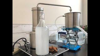 Making Cinnamon Hydrosol and Essential Oil by Steam Distillation with LETIME LT3000