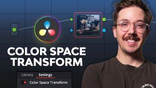 Color Space Transform | DaVinci Resolve 18 Tutorial