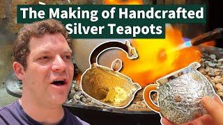 The Making of Handcrafted Silver Teapots