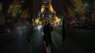 Sparkling vibes in paris #paris #parisian #eiffeltower #partyoutfit