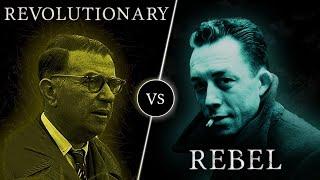 Albert Camus vs. Jean-Paul Sartre