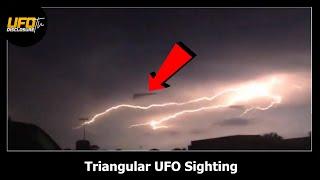 Triangular UFO Sighting | Must-See Footage!