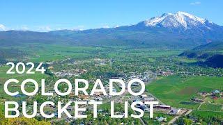 2024 COLORADO BUCKET LIST: Epic Things to Do in Colorado | Destinations to Add to Your List