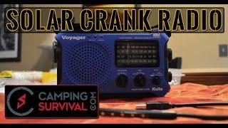 Kaito KA500 Voyager Emergency Solar Crank Radio Review