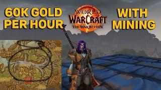 60K GOLD PER HOUR With MINING In War Within!