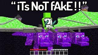 The FUNNIEST FAKE Minecraft Speedruns EVER...