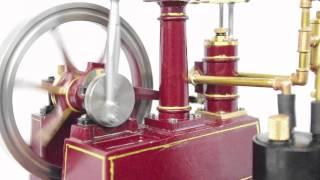 Cirrus Beam working Live Steam Engine Plant Detailed model