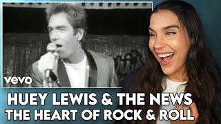 A LOT OF FUN!! First Time Reaction to Huey Lewis & The News - "The Heart Of Rock & Roll"