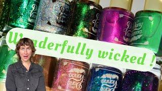 These colors & effects are absolutely WICKED!! By Dany Vianna Wicked Nail Polish Collection Swatches