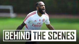 We're back! Arsenal squad resumes socially-distanced training | Behind the scenes