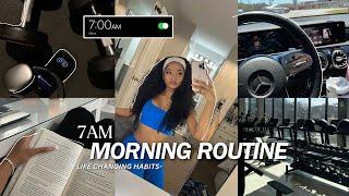 7AM PRODUCTIVE Morning Routine | Life Changing Habits, Getting My Life Together EP. 3