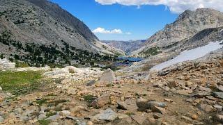 Piute Pass Trail to Muriel Lake