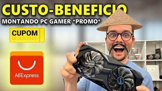 Montando PC Gamer CUSTO-BENEFICIO com a Nova Promo do AliExpress! DESAFIO