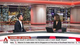 TTSH senior consultant Puah Ser Hon on the health risks associated with vaping