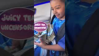 Blueface Surprise His Son With $1k For His Birthday. #blueface #shorts