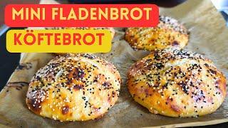 MINI PIDE - DÖNERBROT: Türkisches Fladenbrot mit Vorteig-Poolish | lecker & haltbar! #canansrezepte