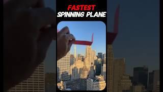  How to make Fastest Spinning Paper Plane? EASY Origami Tutorial