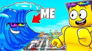 Becoming a TSUNAMI In Roblox