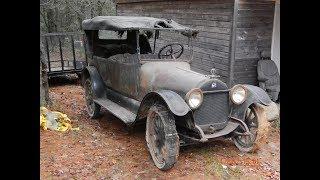 1917 Buick sat for 80 years. Part 1.1---Dropping oil pan.