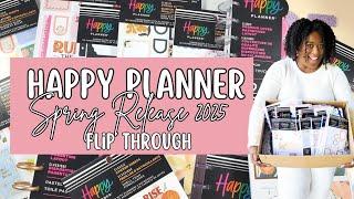 Happy Planner Spring 2025 Release Planners & Sticker Books Flip Through & Review