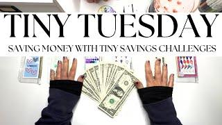 TINY TUESDAY | $20 TINY SAVINGS CHALLENGES | LOW INCOME SAVINGS | #savingschallenges #savings