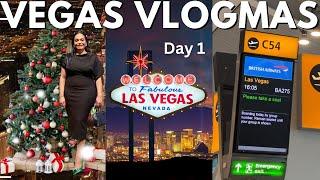 Las Vegas Vlog - 12 Days of Vlogmas - Day 1 TRAVEL DAY