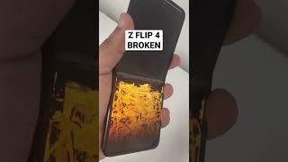 Z FLIP BROKEN DISPLAY