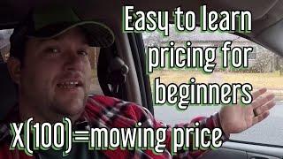 EASIEST Way To Price Lawn Mowing For Beginners (Also The Fastest)