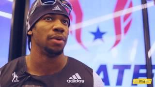 Interview w/ Yohan Blake @ adidas BOOST Boston Games