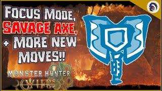 All New CHARGE BLADE Moves in Monster Hunter Wilds!! [OBT]