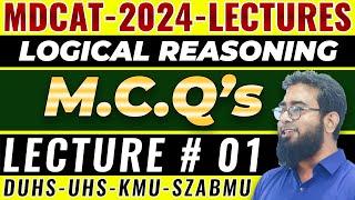 MDCAT-2024 | Logical Reasoning MCQs | Part-1