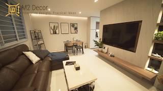 HDB Renovation in Singapore | Modern Contemporary Design | M2 Decor