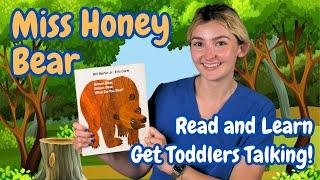 Speech Therapist Reads "Brown Bear Brown Bear What Do You See?" | Early Language Skills | Read Aloud