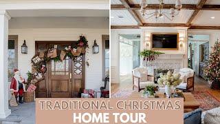 TRADITIONAL CHRISTMAS HOME TOUR | Blooming Ivy Lane Timeless Holiday Decor | FARMHOUSE LIVING