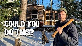 How I Survive Winter In My Off-Grid Tiny House️