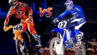 2002 San Diego Supercross |Pastrana vs Vuillemin|