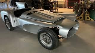 Custom Coachbuilding Fabrication - '54 Vintage Excalibur J Race Car Body Designed by Brooks Stevens.