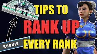 Tips to rank up for EVERY Rank from Rookie to High MR Master (Time stamped for each rank)