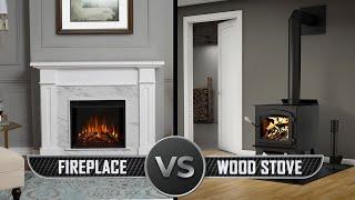 Fireplace vs Wood Stove