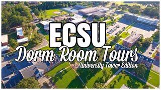 ECSU| UNIVERSITY TOWER| DORM ROOM TOURS| RESIDENCE HALL| PT 2 | CAMILLE DEADRA