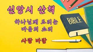 신앙시 |   은혜로운 신앙시 모음 |  하나님께 드리는 마음의 소리  | 사랑 바람