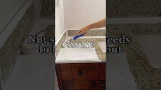 Consider your permission slip signed!  It’s your house, you can do what you want to. 🫶 #epoxy