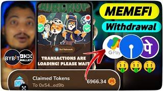 Memefi OKX Wallet to Bank Transfer || MemeFi OKX Wallet to Exchange Withdrawal ||  Memefi Claim