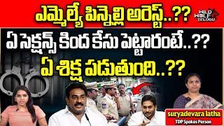 Pinnelli Ramakrishna Reddy Arrest | Macharala YCP MLA | EVM Destroyed | Suryadevara Latha |Wild Wolf