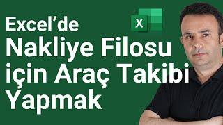 #Excel Nakliye Gelir-Gider Takibi Yapma Karlılığı bulma - 196.video | Ömer BAĞCI