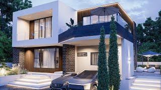 Luxury Modern House Design | 4 Bedroom | 196 sqm