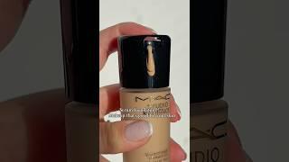 Mac Studio radiance serum foundation #asmr #makeup #macmakeup #serum #foundation #glassskin