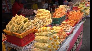 (속초/동명항) 바다보며 튀김에 맥주 한잔! Fried Shrimp, Squid...and Beer [맛있겠다 Yummy]