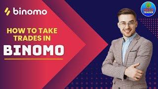 How To Take Trades In Binomo  || Mega Trader