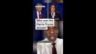 Who won the debate? #shorts #shortnews #donaldtrump #kamalaharris #harris #trump #harrisvstrump